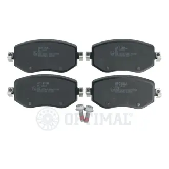 Передние тормозные колодки OPTIMAL BP12828