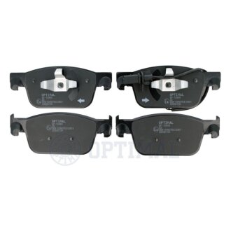 Передние тормозные колодки optimal BP12840