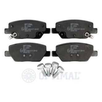 Задние тормозные колодки optimal BP12844 на Фиат Типо