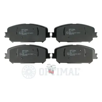 Передні тормозні (гальмівні) колодки OPTIMAL BP12851