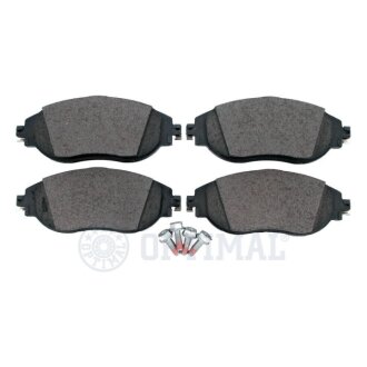 Передние тормозные колодки optimal BP12858
