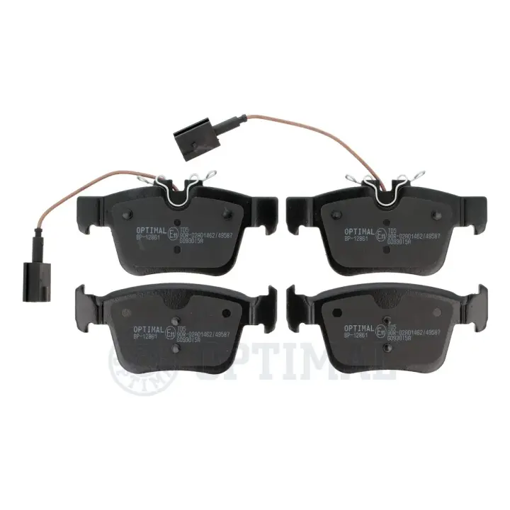 Гальмівні колодки дискові OPTIMAL BP-12861 (фото 1)