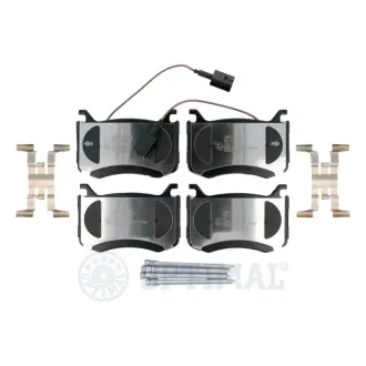 Передние тормозные колодки OPTIMAL BP12863