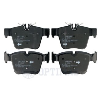 Задние тормозные колодки optimal BP12865 на Мерседес GLC-Class X253/C253