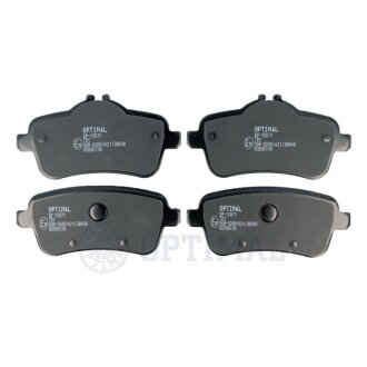 Задние тормозные колодки optimal BP12871 на Мерседес GL-Class X166