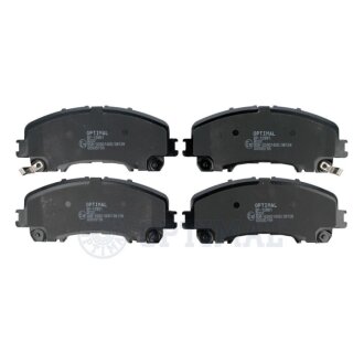 Передние тормозные колодки optimal BP12881