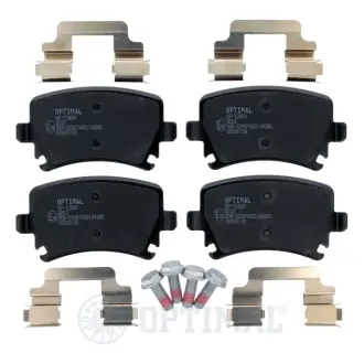 Гальмівні колодки дискові OPTIMAL BP12884 Фольксваген Гольф 6