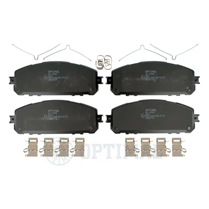 Передние тормозные колодки OPTIMAL BP12889