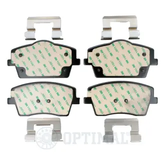 Передние тормозные колодки OPTIMAL BP12904