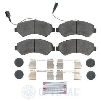 Передние тормозные колодки optimal BP12959