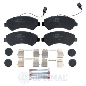 Передние тормозные колодки optimal BP12959 на Пежо Боксер