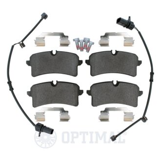 Задні тормозні (гальмівні) колодки optimal BP12990