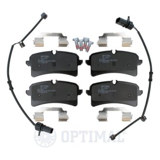 Задние тормозные колодки optimal BP12990 на Ауди А8 д4