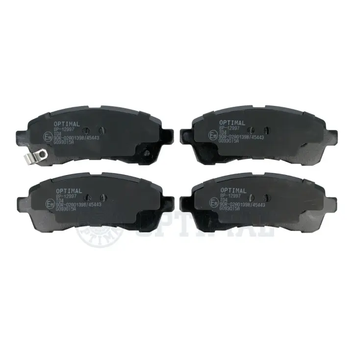 Передні тормозні (гальмівні) колодки OPTIMAL BP-12997 (фото 1)