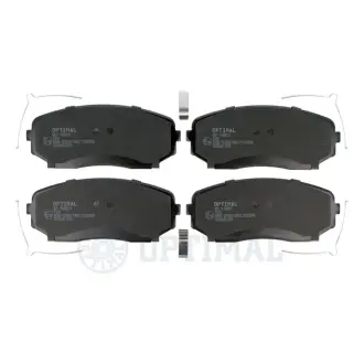 Передние тормозные колодки OPTIMAL BP-13001