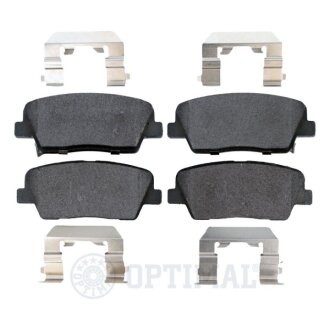 Задні тормозні (гальмівні) колодки optimal BP13005