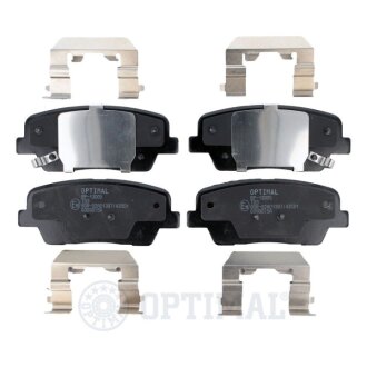 Задние тормозные колодки optimal BP13005 на Хендай Санта фе 3