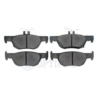 Задні тормозні (гальмівні) колодки optimal BP13014