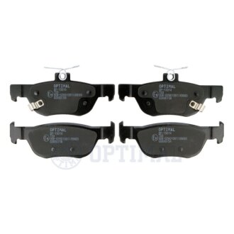 Задние тормозные колодки optimal BP13014 на Chevrolet Aveo т250