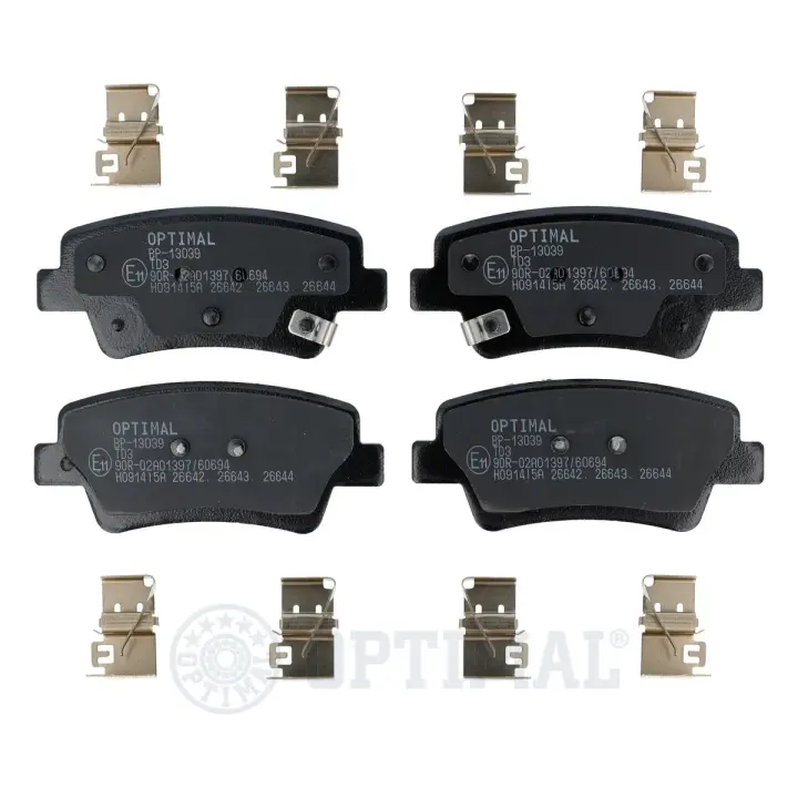 Гальмівні колодки дискові OPTIMAL BP13039