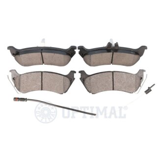 Задние тормозные колодки optimal BP69811