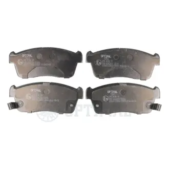 Передні тормозні (гальмівні) колодки OPTIMAL BP72411