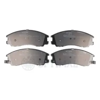 Гальмівні колодки дискові OPTIMAL BP-77132