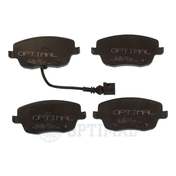Передние тормозные колодки OPTIMAL BP-77501