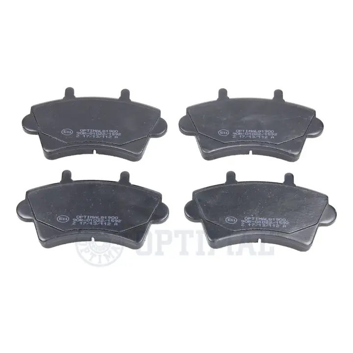 Передні тормозні (гальмівні) колодки OPTIMAL BP81900 (фото 1)