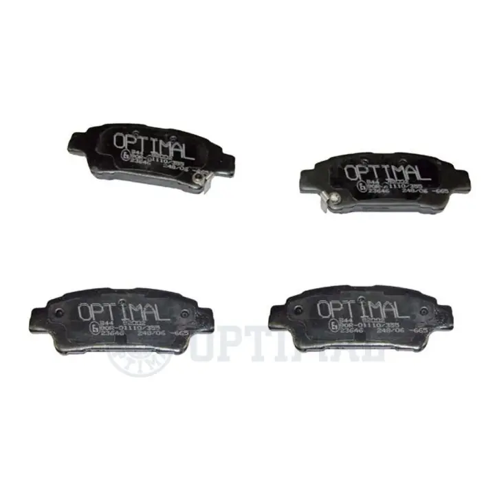 Гальмівні колодки дискові OPTIMAL BP82002 (фото 1)