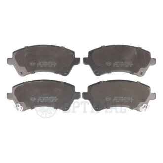 Передні тормозні (гальмівні) колодки optimal BP82212 на Тойота Королла е120