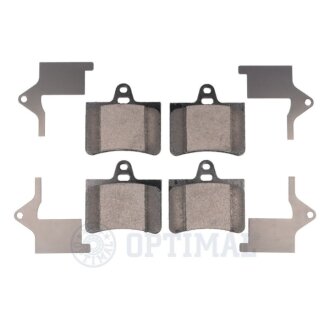 Задние тормозные колодки optimal BP83000