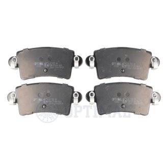 Задні тормозні (гальмівні) колодки optimal BP83300 на Рено Мастер 2