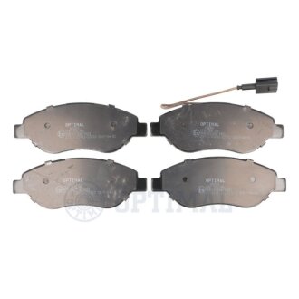 Передние тормозные колодки optimal BP86001