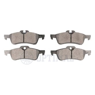 Задні тормозні (гальмівні) колодки optimal BP86200