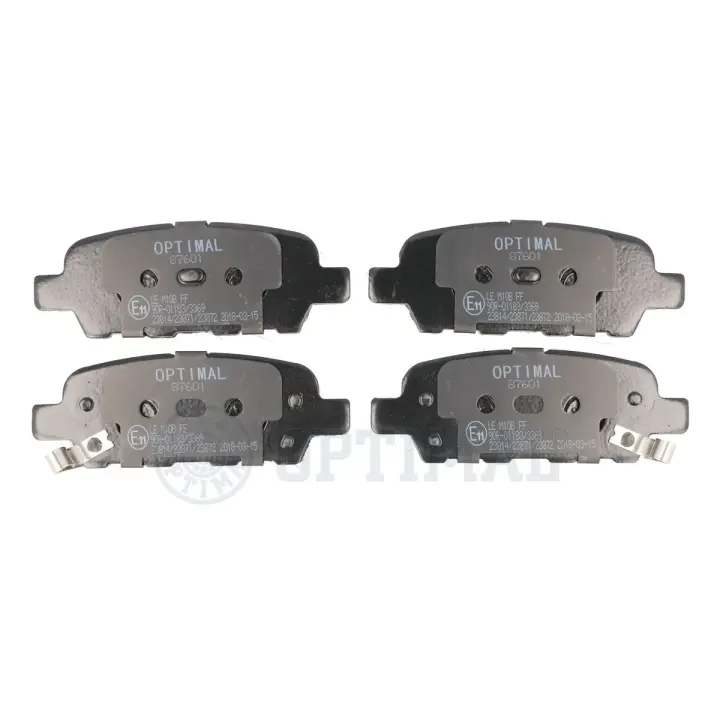 Гальмівні колодки дискові OPTIMAL BP87601 (фото 1)