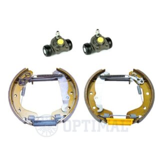 Гальмівні колодки барабанні optimal OPBSK00129 на Опель Корса б