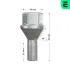 Болт колеса OPTIMAL OP-UWB10018-1