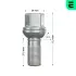 Болт колеса OPTIMAL OP-UWB10026-1 (фото 3)