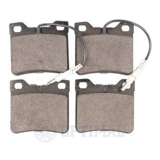 Задние тормозные колодки optimal 10096