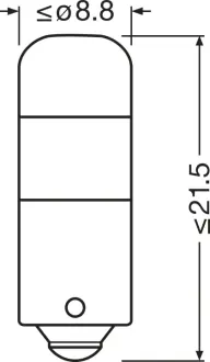 Лампа світлодіодна Osram 3893DWP2BL