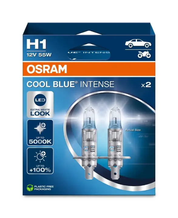 Автолампа галогенова 55W Osram 64150CBN2HB (фото 1)