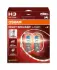 Лампа фарна H3 12V 55W PК22s NIGHT BREAKER LASER next generation (+150) компл.(вир-во OSRAM) osram 64151NL2HB
