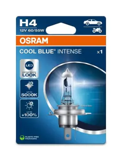 Лампа фарна H4 12V 60/55W P43t COOL BLUE INTENSE Next Gen blister 1шт eco-упаковка (вир-во OSRAM) osram 64193CBN1BL Митсубиси Эклипс