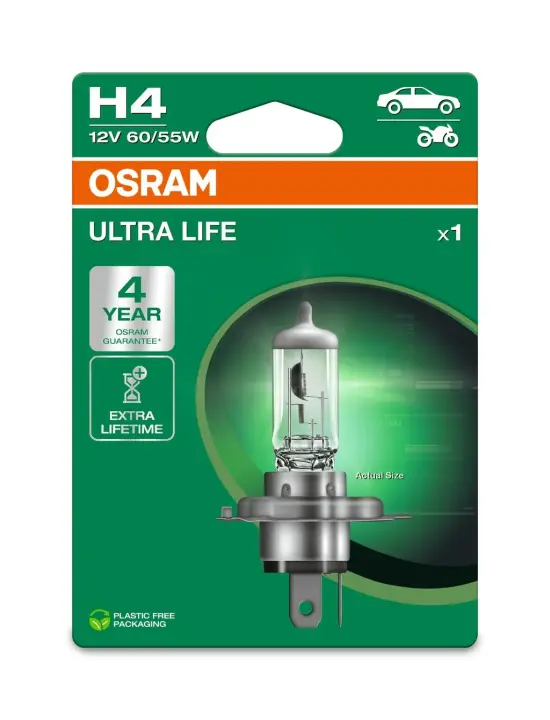 Автолампа галогенова 60/55W osram 64193ULT1BL
