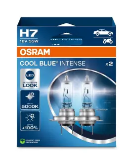 Лампа фарна H7 12V PX26d 55W COOL BLUE INTENSE Next Gen компл. eco-упаковка (вир-во OSRAM) Osram 64210CBN2HB