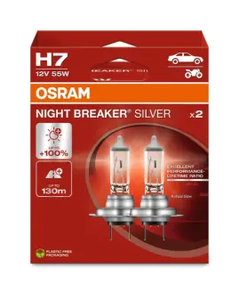 Автолампа галогенова 55W osram 64210NBS2HB Фольксваген Гольф 6