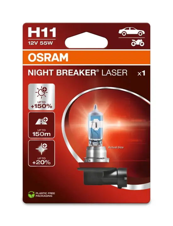 Автолампа галогенова 55W osram 64211NL1BL
