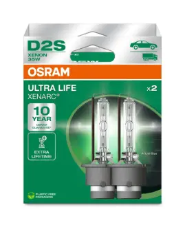 Лампа ксенонова D2S XENARC ULTRALIFE 85В, 35Вт, P32d-2 (компл) (вир-во OSRAM) osram 66240ULT-2HB