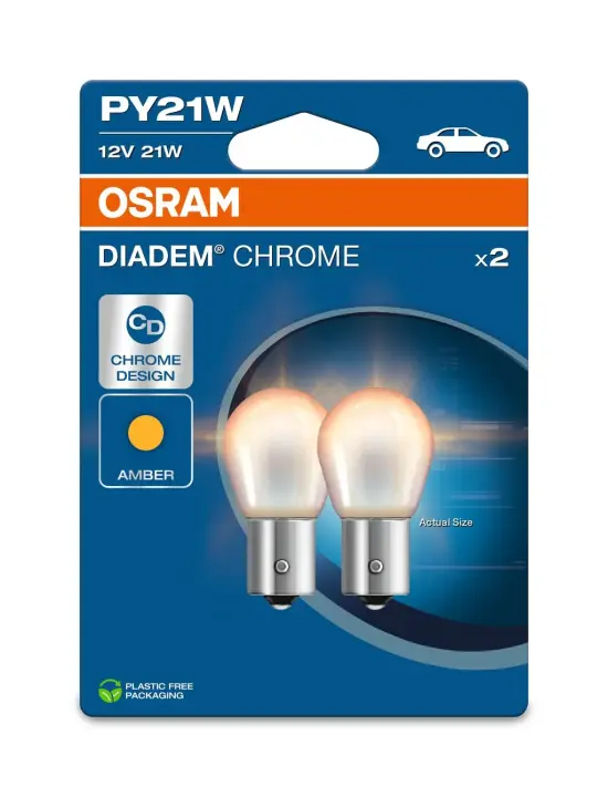 Автолампа 21W osram 7507DC-2BL